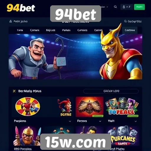 Explorando as ofertas de jogos no site 94bet