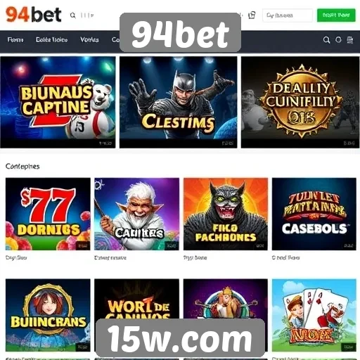 Jogos populares oferecidos pelo 94bet