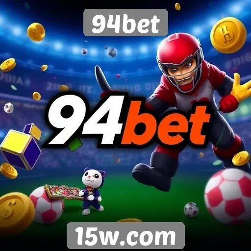Variedade de jogos disponíveis na plataforma 94bet